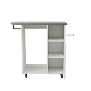 Ironing Cart with Rolling Ironing Board
