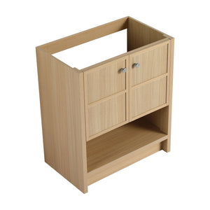 Modern Freestanding Bathroom Vanity With 2 Soft Closing Doors