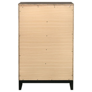 Watson 5-drawer Bedroom Chest Grey Oak