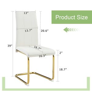 Luxury Aesthetic Upholstered Dining Chairs for Dining Room