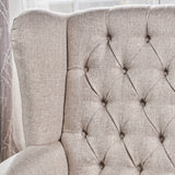 Heirloom-Inspired Tufted Armchair by Christopher Knight Home