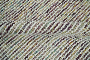 Modern Style Hand Woven Multi Color Wool Area Rug