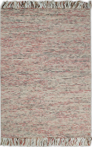 Modern Style Multicolor Hand Made Wool Area Rug