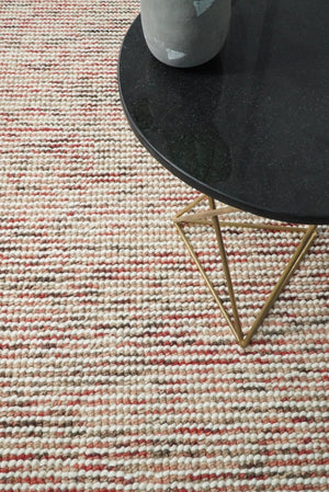 Modern Style Multicolor Hand Made Wool Area Rug