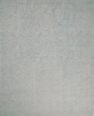 Gray Modern Style Hand Tufted Wool Area Rug