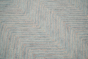 Gray Modern Style Hand Tufted Wool Area Rug