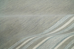 Gray Modern Style Hand Tufted Wool Area Rug