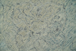 Beige Modern Style Hand Tufted Area Wool Area Rug