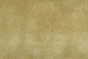 Modern Style Gold Hand Tufted Wool 5x8 Area Rug