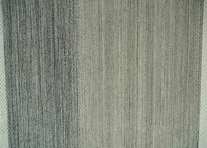 5x8 Ivory and Black Striped Wool Hand Woven Southwestern Gabbeh Rug