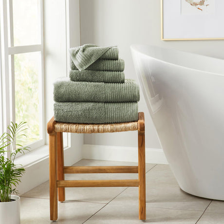 6 piece set cotton bath towels - kasper collection - Tuesday Morning - Bath Towels