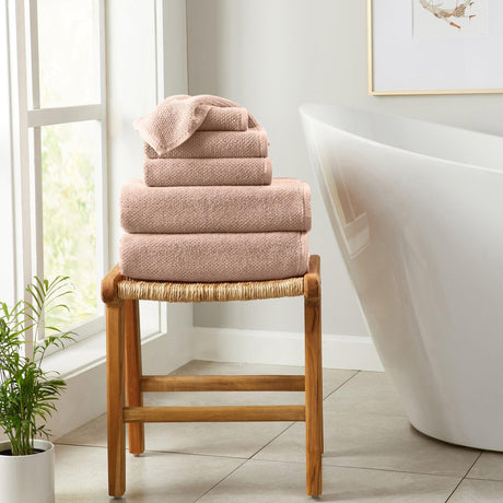 6 piece set cotton bath towels - kasper collection - Tuesday Morning - Bath Towels