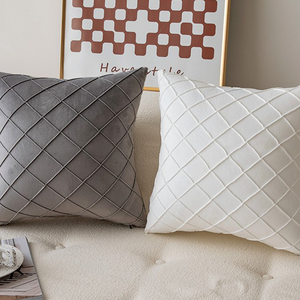Diamond Cushion Throw Pillow  (With Insert ) 18x18 , 12x20 and 20x20 inch pack of 1 throw pillow