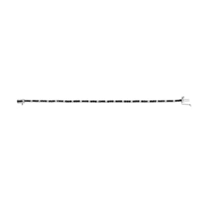 .925 Sterling Silver Black and White Diamond Tennis Bracelet (I-J Color, I2-I3 Clarity) - 7.25" Inches