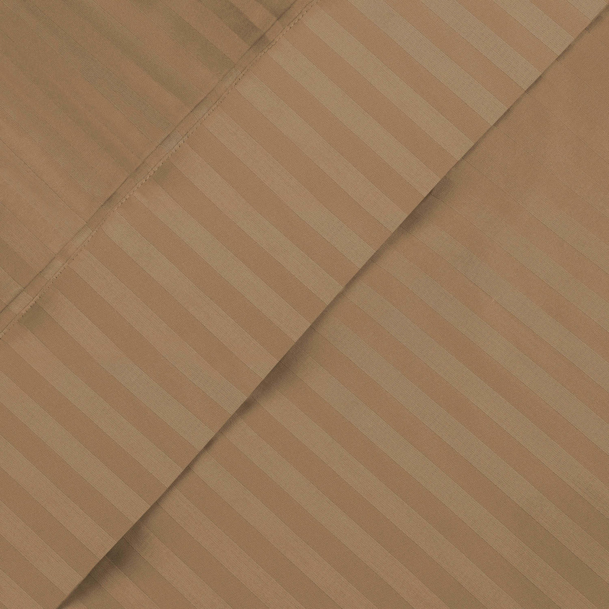 650 Thread Count Egyptian Cotton Sateen Stripe Bed Sheet Set - Egyptian Cotton Sheet Set by Superior Brand