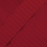 650 Thread Count Egyptian Cotton Sateen Stripe Bed Sheet Set - Egyptian Cotton Sheet Set by Superior Brand