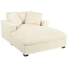 Oversized Chaise Lounge Chair Classic Design