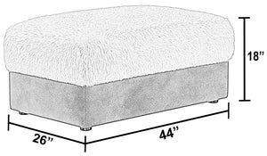 Snowball - Ottoman - Taupe