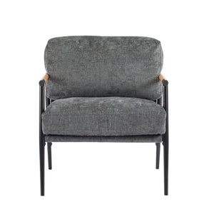Modern Accent Chair With Cushions, Cozy Seating