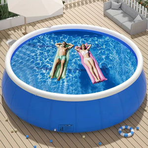 Inflatable Swimming Pool 244" x 63" Butterfly Design