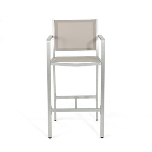 Outdoor Rust Proof Aluminum Barstools (Set of 2)