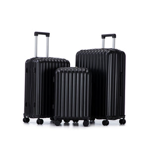 20" / 24" / 28" 3 Pieces / Set Spinner Wheel Luggage, Carry On Suitcase, With Cup Holder & USB Port & Phone Holder