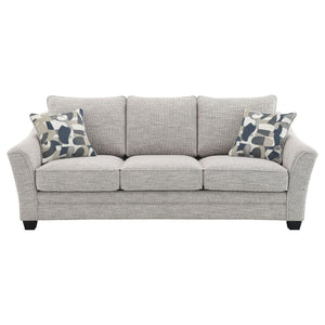 Mingle ] Upholstered Sofa - Light Gray