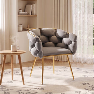 Luxury Modern Velvet Single Sofa Chair