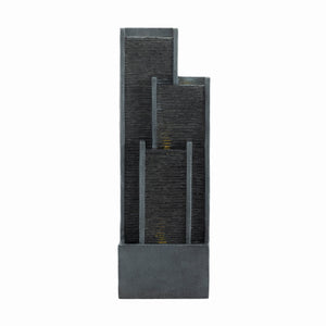 40 Inch Modern Outdoor Water Fountain