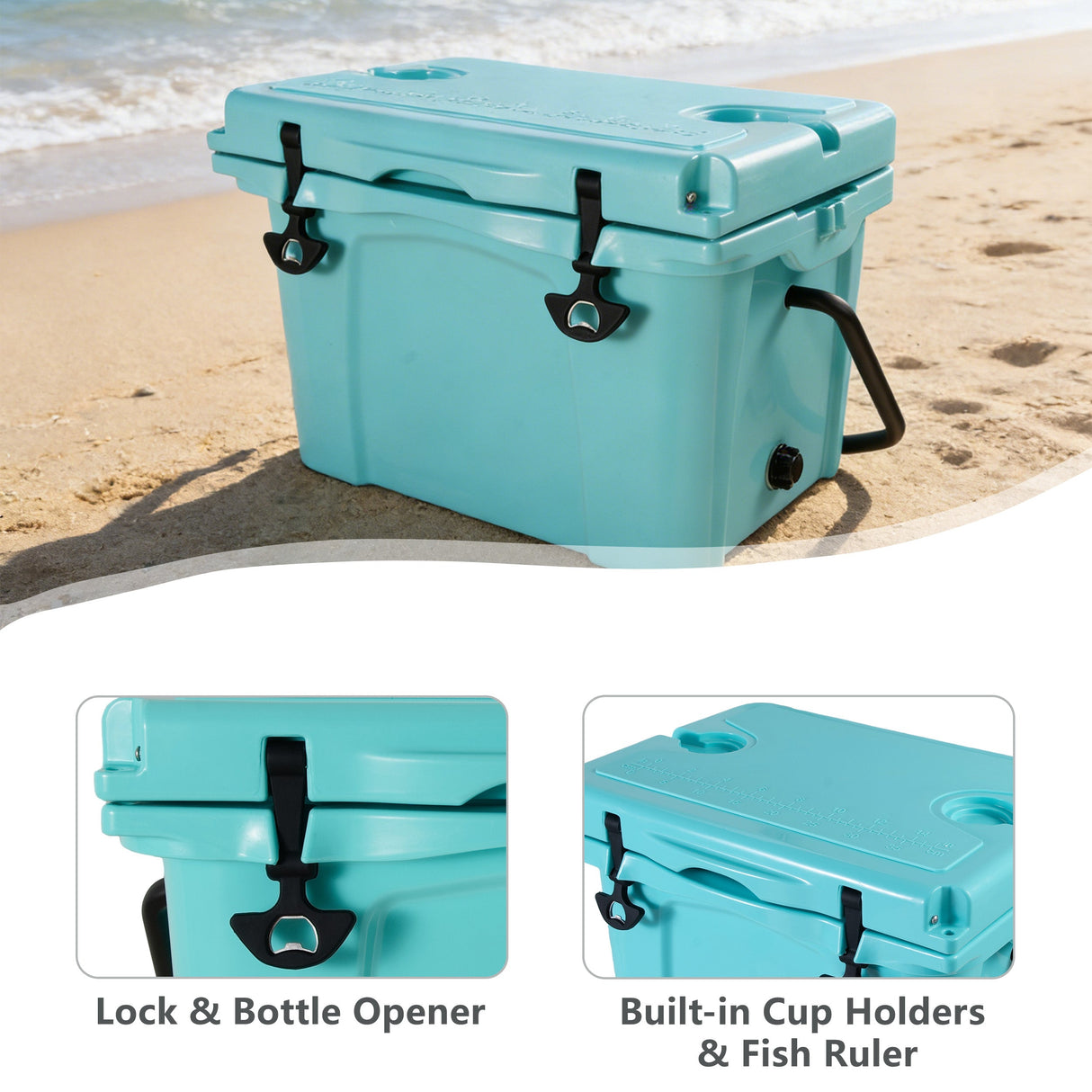 25QT Portable Insulated Cooler