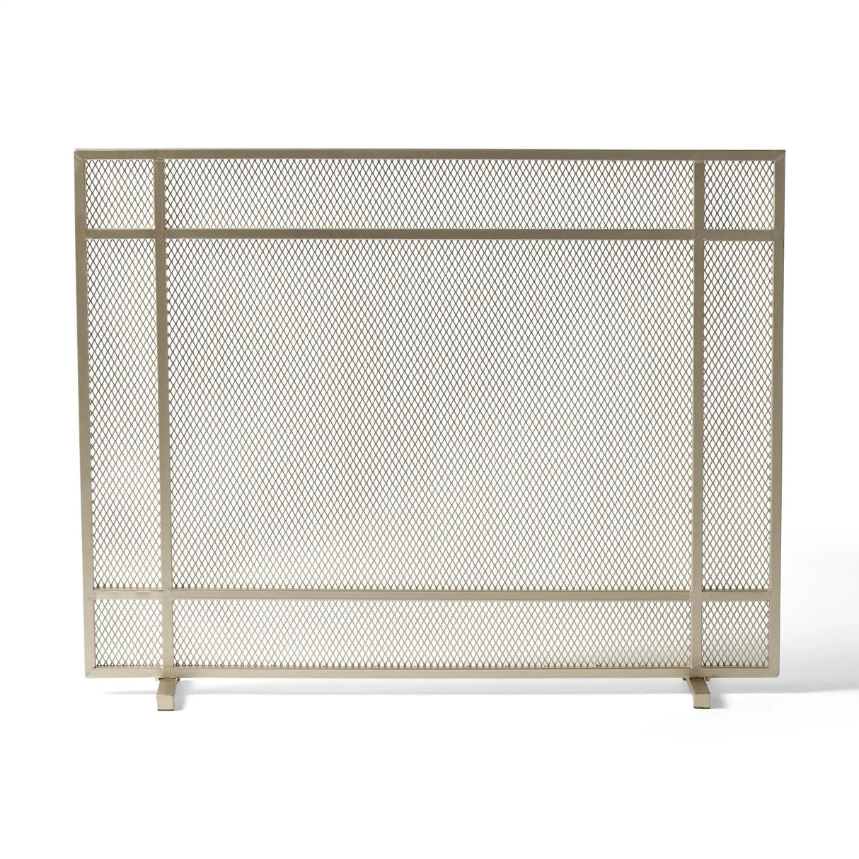 Elegant Iron Fire Screen For Fireplace Protection