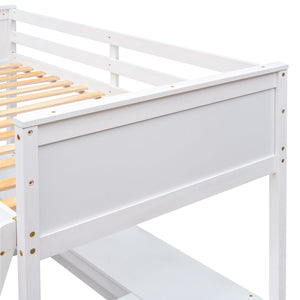 Loft Bed With Shelves With Desk