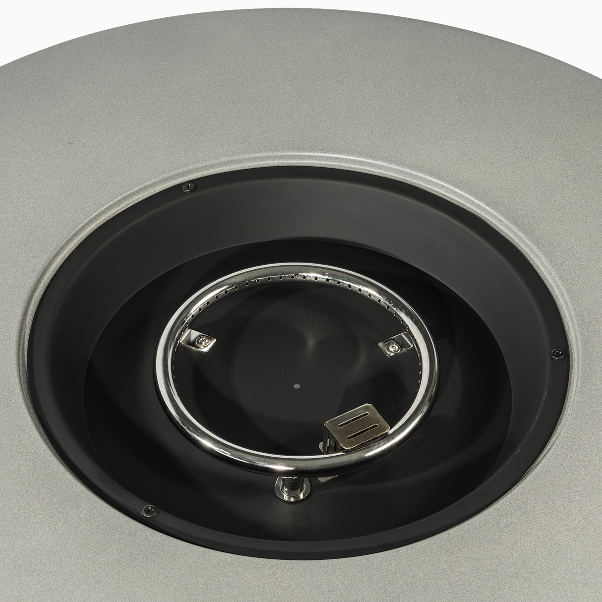 36" Propane Gas Fire Pit Table - Grey Steel