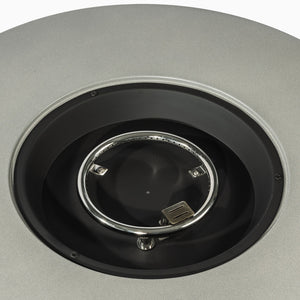 36" Propane Gas Fire Pit Table - Grey Steel