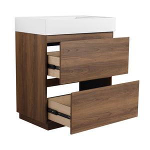 Modern Freestanding Bathroom Vanities With Single Sink Combo