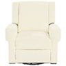 Manual Recliner Chair With Swivel Rocker Function, Dual Recline Angles
