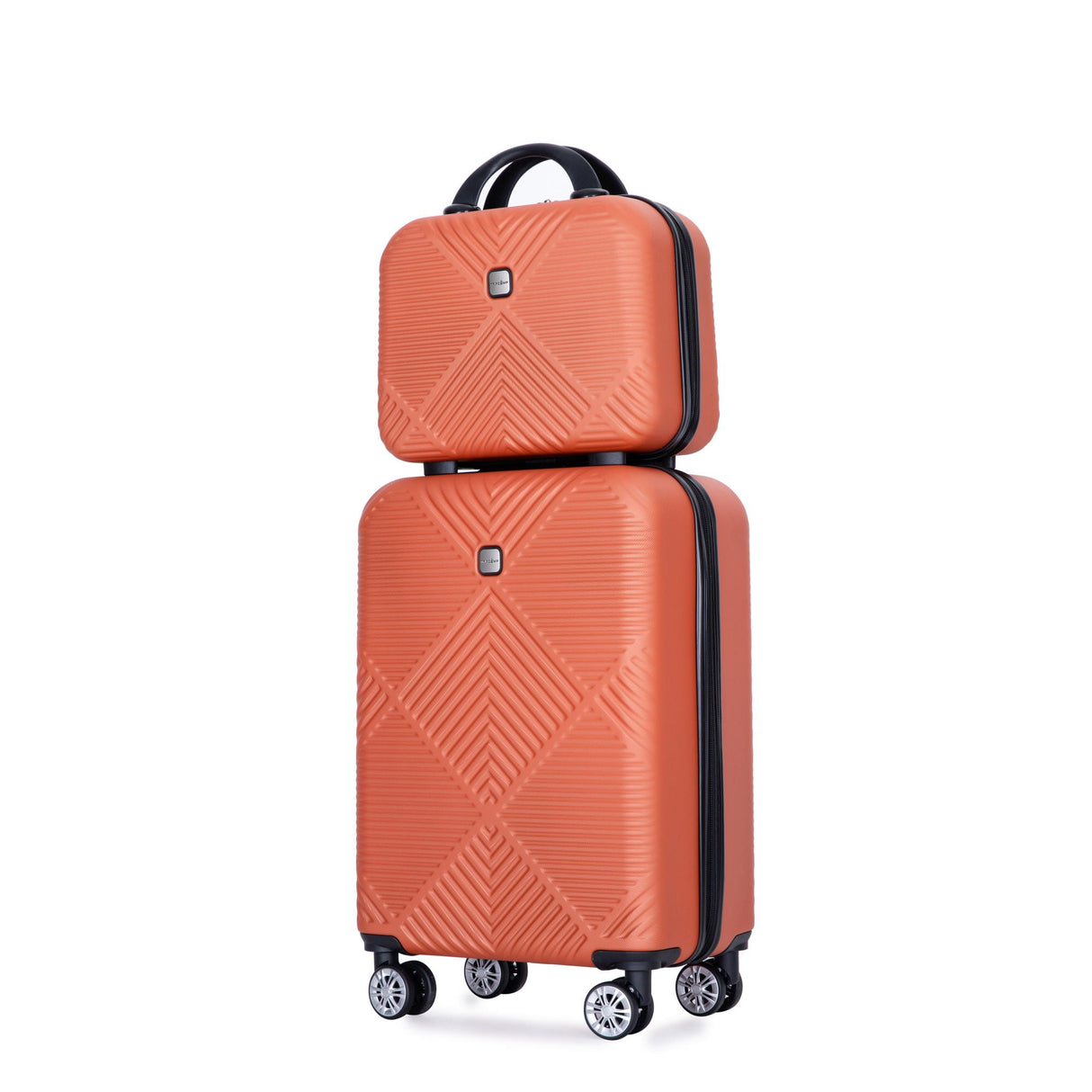 2 Piece Luggage Sets Lightweight Suitcase, Spinner Wheels
