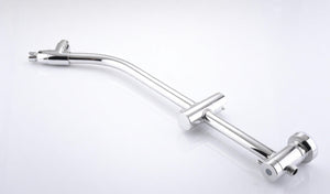High Pressure Dual Shower Head Set - 26 Inch Tool-Free Adjustable Slide Bar,10 Spray Settings and Handheld.