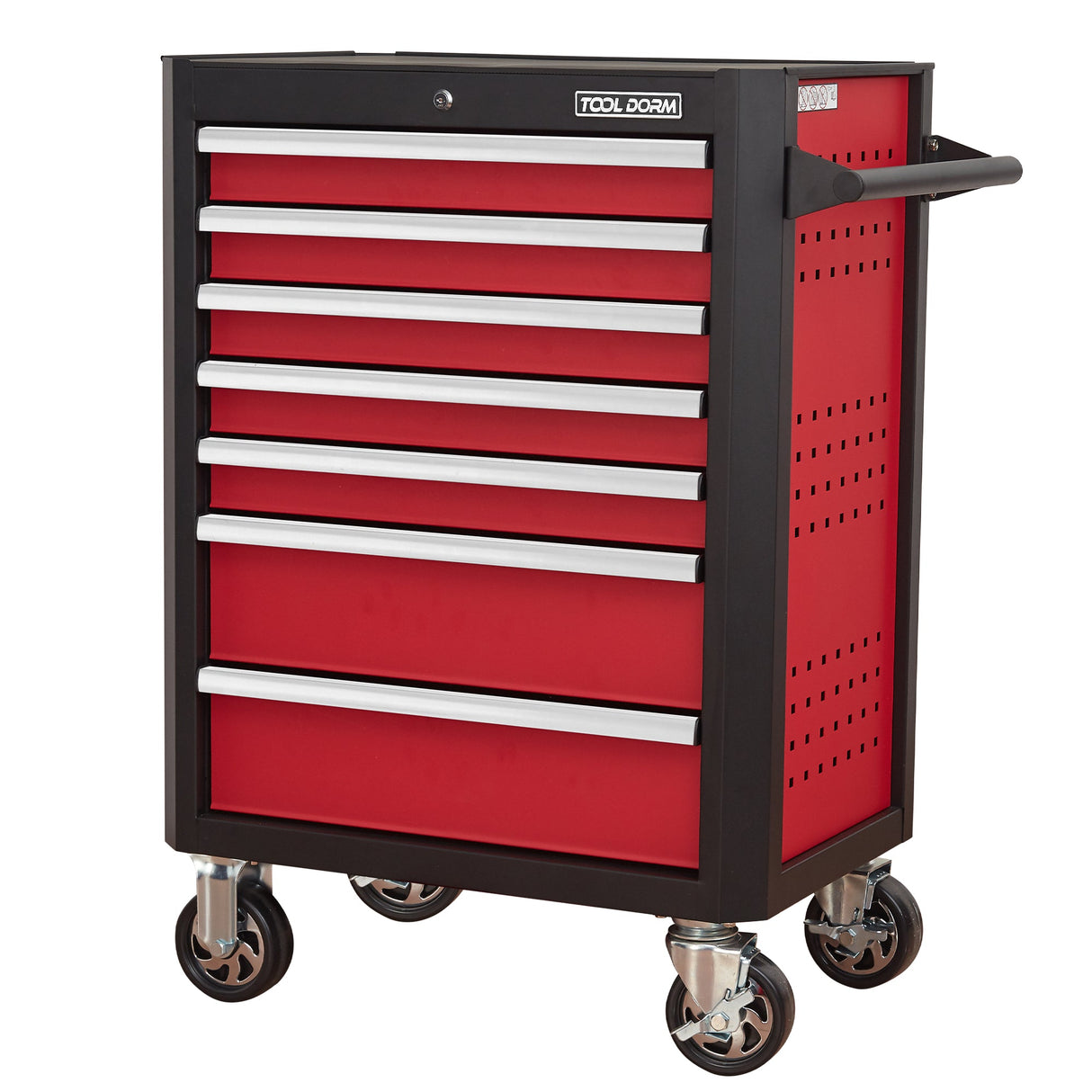 7-Drawer Rolling Tool Chest with Locking Wheels & Drawers
