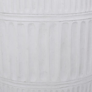 Outdoor Patio End Table - Antique White