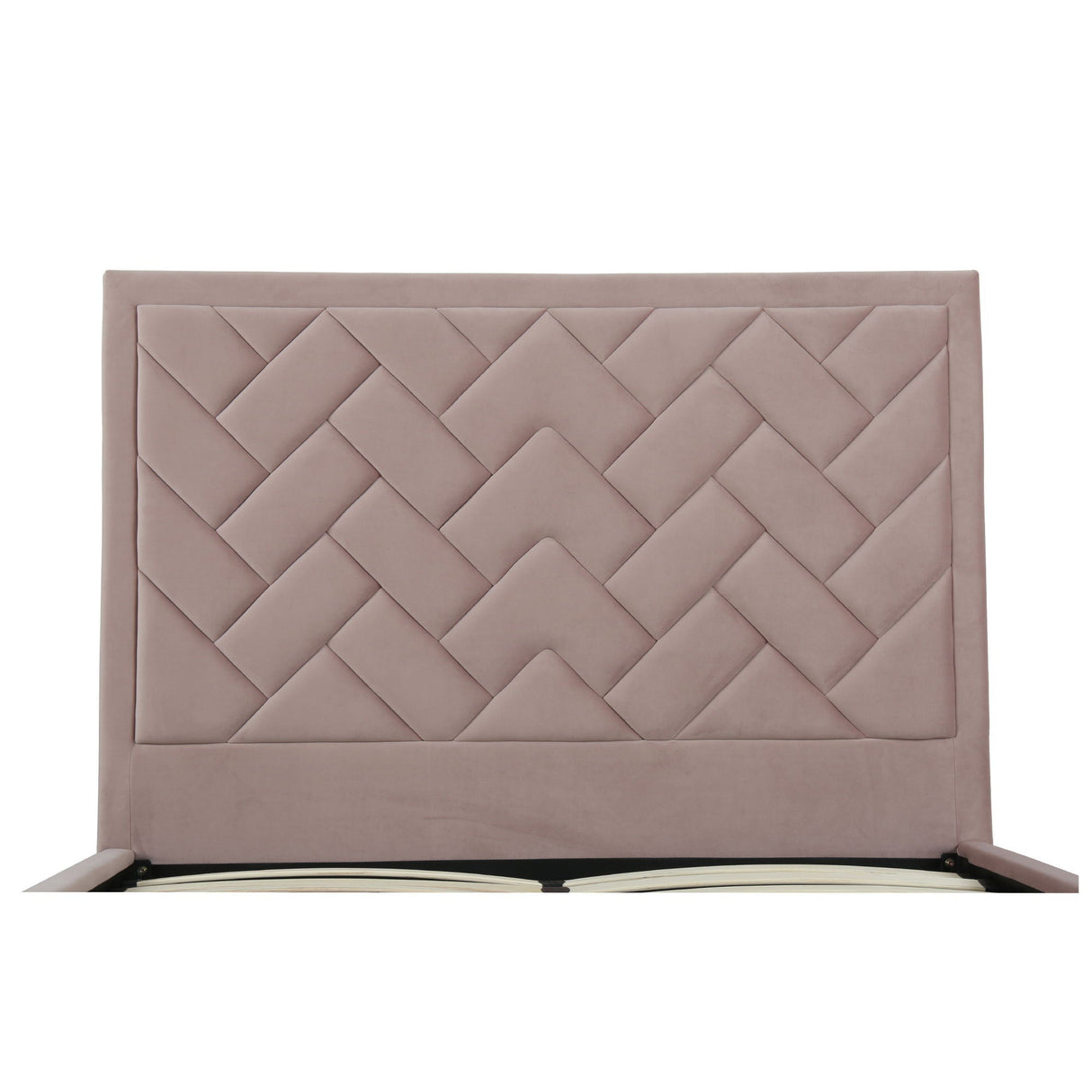 Crosby - Bed With Upholstered Headboard And Slats