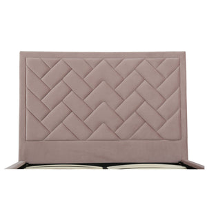 Crosby - Bed With Upholstered Headboard And Slats