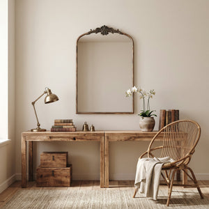 24''x36'' Antique Large Wall Mirror, French