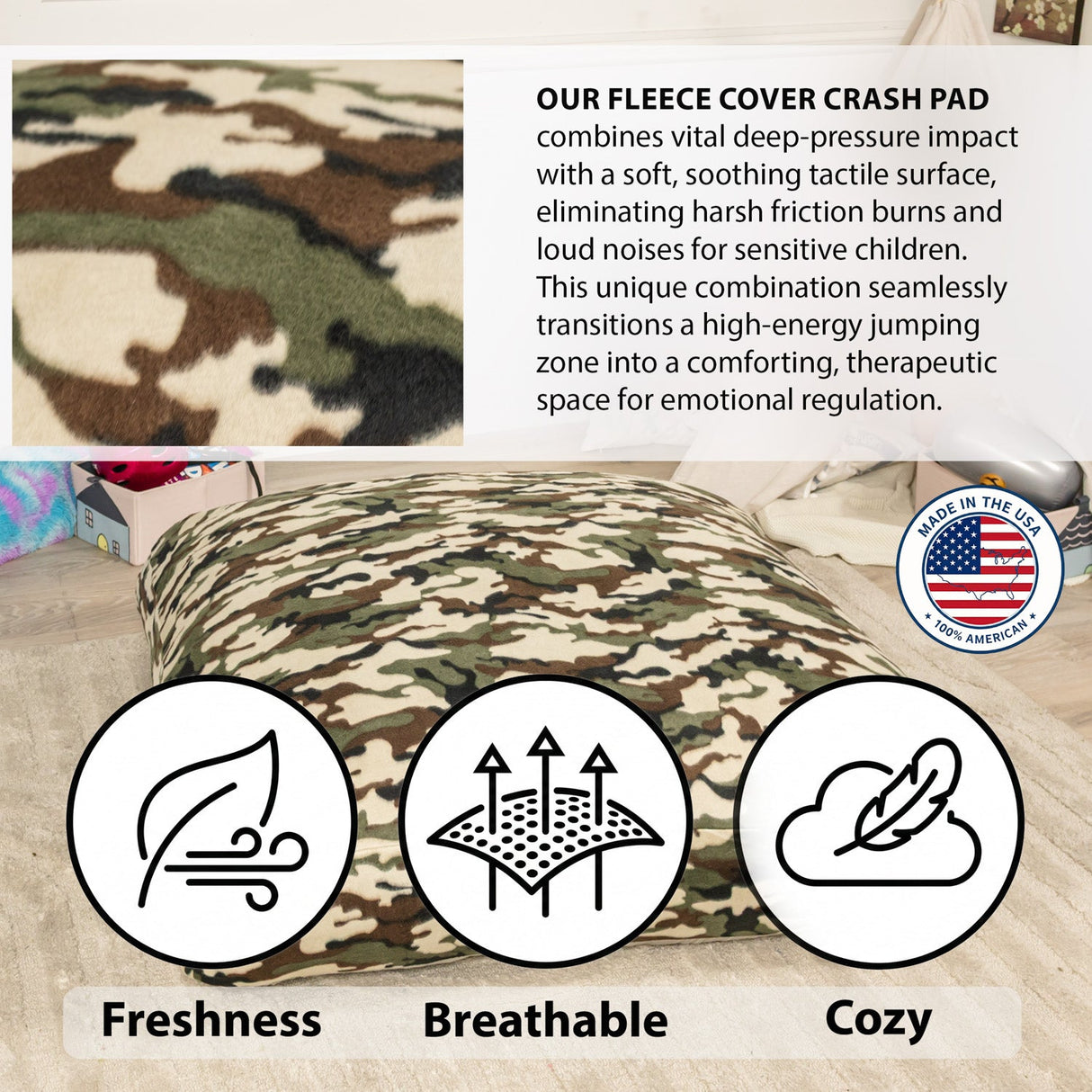 Sensory Crash Pad for Kids & Adults