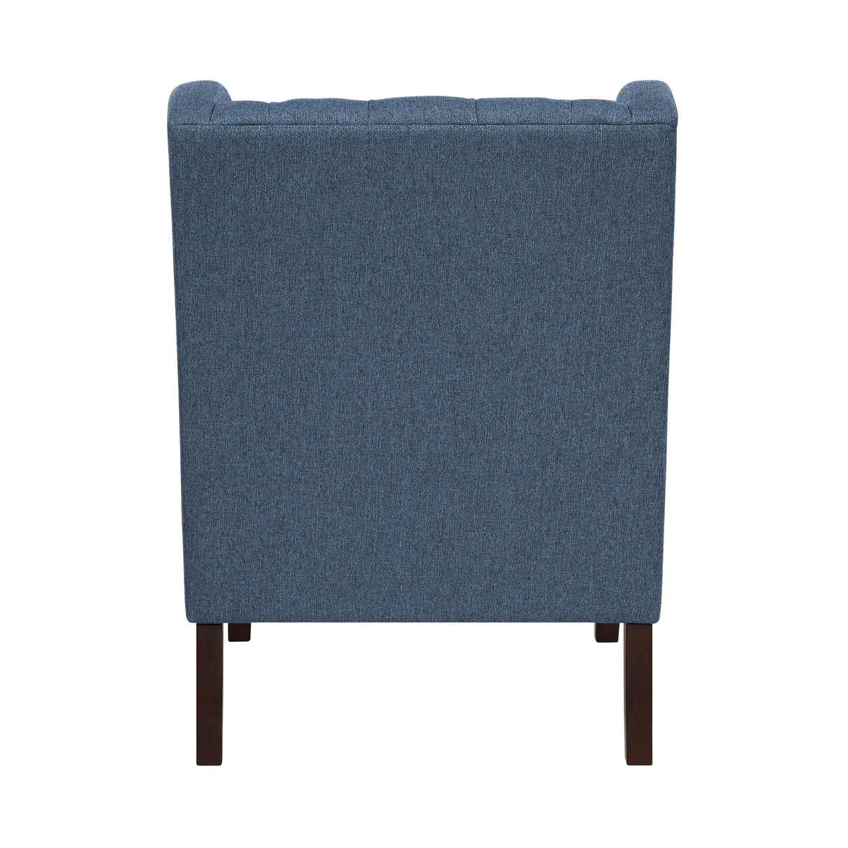 Button-Tufted Upholstered High Back Accent Chair