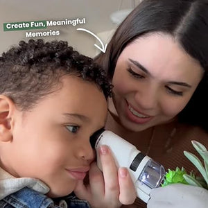 Digital Microscope for Children 200MP with IPS Screen STEM Science Toy