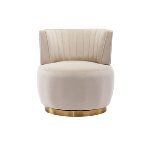 360 Degree Swivel Cuddle Barrel Accent Sofa Chair