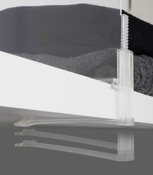 Acrylic Closet Shelf Divider and Separator