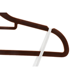 120 Pack of Premium Velvet Non-Slip Hangers with 360 Degree Rotatable Hook