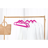 120 Pack of Premium Velvet Non-Slip Hangers with 360 Degree Rotatable Hook